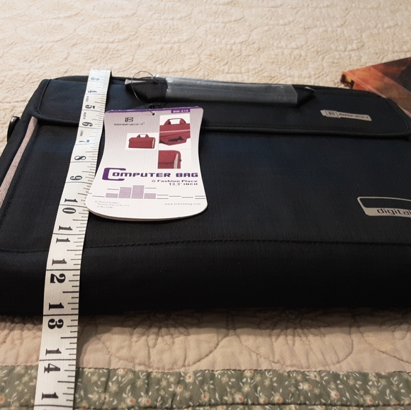 COPY - NEW W/TAGS BRINCH 13.3" LAPTOP MESSENGER CARRING BAG - Picture 9 of 16